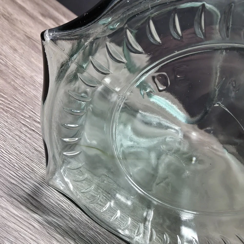 Antique Glass Pitcher Dispenser W/Brass Spout - 15